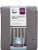 Zenna Home Waterproof Fabric Shower Curtain or Liner - Gray Perspective: front