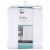 Maytex Mills Luxe Waffle Shower Curtain - White Perspective: front