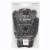 Earth Therapeutics® Purifying Charcoal Exfoliating Gloves Perspective: front