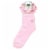 Earth Therapeutics® Aloe Vera Infused Spa Socks - Pink Perspective: front