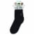 Earth Therapeutics® Aloe Vera Infused Spa Socks - Black Perspective: front