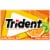 Trident Tropical Twist Sugar Free Gum Perspective: front