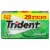 Trident Spearmint Sugar-Free Gum Perspective: front