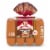 Oroweat® 100% Whole Wheat Hot Dog Buns Perspective: front