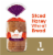 King's Hawaiian Sliced Honey Wheat Bread Perspective: front