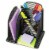 Safco® ORGANIZER,MESH,PNCL,BK 3250BL Perspective: front