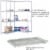 Safco SHELVES48X242/CTGY 5296GR Perspective: front