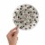 Waterpik® RainFall+™ Rain Shower Head with PowerPulse Massage Perspective: front