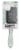 Conair Velvet Touch Paddle Brush Perspective: front
