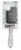 Conair Velvet Touch Paddle Brush Perspective: front
