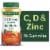 Nature’s Bounty Vitamins C, D3, & Zinc, Immune Support Gummies, Citrus Berry Perspective: front