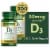 Nature's Bounty Vitamin D3 Softgels, 50 mcg, 2000 IU Perspective: front