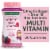 Nature's Bounty Optimal Solutions Women's Raspberry Gummy Multivitamins, 50mg Collagen Perspective: front