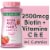 Nature's Bounty Optimal Solutions Hair Skin and Nails Strawberry Gummy Vitamins, Biotin 2500 mcg Perspective: front