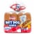Bimbo® Medias Noches™ Hot Dog Buns Perspective: front