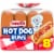 Bimbo White Hot Dog Buns Perspective: front