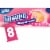 Marinela® Submarinos® Strawberry Creme Filled Snack Cakes Perspective: front