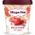 Haagen Dazs® Strawberry Gluten Free Ice Cream Perspective: front