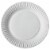 Aspen Easy Way Paper Plates - White Perspective: front