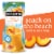 Daily's Peach on the Beach Frozen Ready to Drink Cocktail Single Pouch Perspective: front
