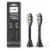Philips One by Sonicare Black Brush Heads Perspective: front