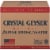 Crystal Geyser Alpine Spring Bottled Water Perspective: front