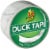 Duck® Marble Printed Duct Tape - White/Gray Perspective: front