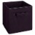ClosetMaid Cubeicals Fabric Storage Bin - Black Perspective: front