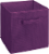 ClosetMaid Multi-Purpose Fabric Storage Bin - Purple Perspective: front