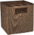 ClosetMaid Decorative Storage Fabric Bin - Toffee Perspective: front