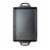 Lodge Baking Pan Seasoned Cast Iron Casserole Pan Perspective: front