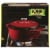 Lodge Cast Iron Dutch Oven - Red Perspective: front