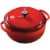 Lodge Enameled Cast Iron Dutch Oven - Red Perspective: front