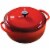 Lodge Dutch Oven Enameled Cast Iron - Red Perspective: front