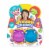 JA-RU® Happy Bunch™ Smooshy Sharky Squeeze Toys Perspective: front