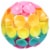 Ja-Ru® Tropi Kool Nights Light Up Suction Ball Perspective: front