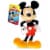 Disney & Marvel 6010937 Stretchable Characters Rubber, Assorted Color - Pack of 24 Perspective: front