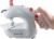 SINGER Stitch Sew Quick Handheld Sewing Machine - White/Red Perspective: front