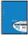 Top Flight College Ruled 1-Subject Notebook - Assorted Perspective: front