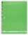 Top Flight Boss Wide Ruled 3-Subject Notebook Perspective: front