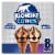 Klondike Nuts For Vanilla & Classic Chocolate Frozen Dairy Dessert Cone Perspective: front
