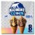 Klondike Frozen Dairy Dessert Cones,B-Day Every Day & Chocolate Crumble ,230 Calories per Cone, 8 Ct Perspective: front