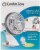 Comfort Zone 2-Way Clip and Desk Fan - White Perspective: front