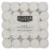 Candle-lite™ Unscented Tea Light Candles - White Perspective: front