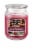 Candle-Lite Juicy Black Cherries Jar Candle Perspective: front