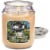 Candle-lite® Island Coconut Mahogany Jar Candle Perspective: front