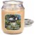 Candle-lite® Island Coconut Mahogany Jar Candle Perspective: front