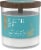 Candle-lite® Essential Elements® Wooden Wick Seize the Day Jar Candle - Sea Salt and Driftwood Perspective: front