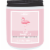 Candle-lite Jar with Screw Top Lid Pink Shoreline Perspective: front