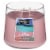 Candle-lite 2 Wick Tapered Jar Candle - Pink Shoreline Perspective: front